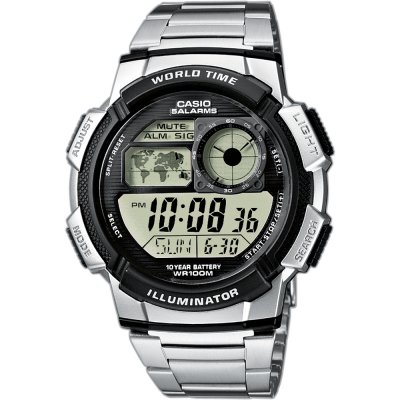 Casio Collection AE-1000WD-1AVEF World Time Uhr