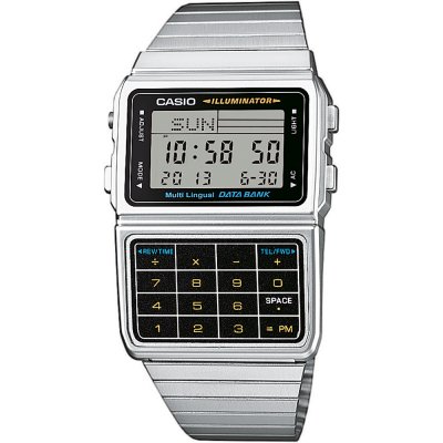 Casio Vintage DBC-611E-1EF Databank Calculator Uhr