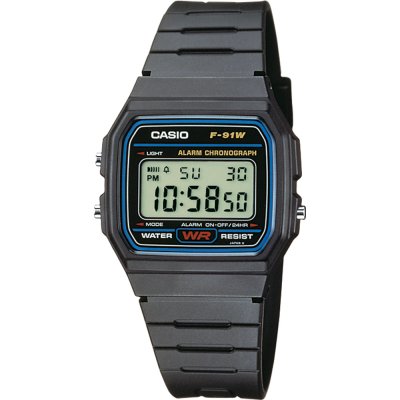 Casio Vintage F-91W-1YEG Uhr