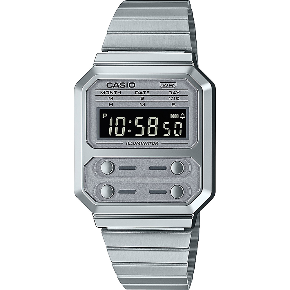 Casio Vintage A100WE-7BEF Vintage Edgy Uhr