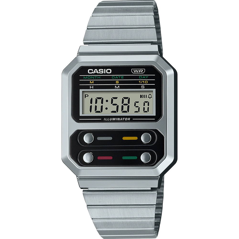 Casio Vintage A100WE-1AEF Vintage Edgy Uhr