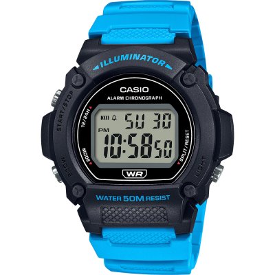 Casio Collection W-219H-2A2VEF Digital Sport Uhr