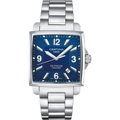 Certina C0015101104700 Ds Podium Square Uhr