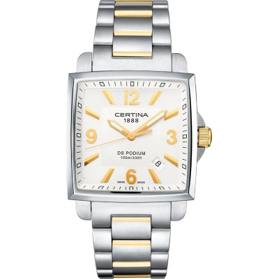 Certina C0015102203700 Ds Podium Square Uhr