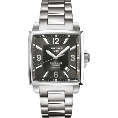 Certina C0015104406700 Ds Podium Square Uhr