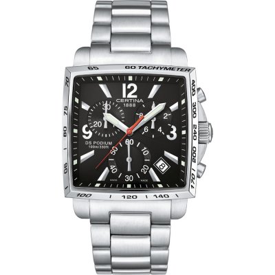 Certina C0015171105700 Ds Podium Square Uhr