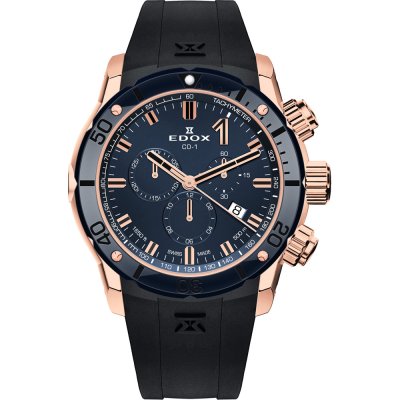 Edox 10221-37RBU7-BUIR7 Chronoffshore -1 Uhr