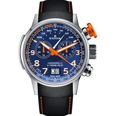 Edox Chronorally 38001-TINO-BUO3 Chronorally X-Treme Uhr