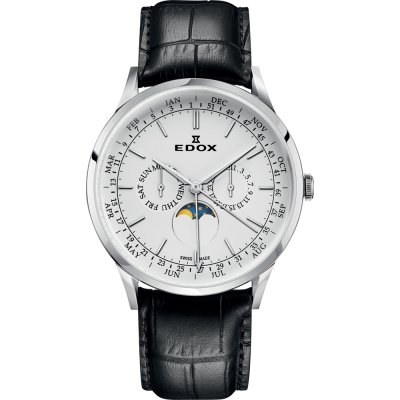 Edox 40101-3C-AIN Les Vauberts Uhr