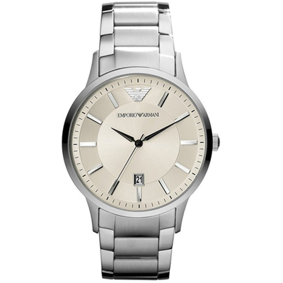 Emporio Armani Watch Time 3 hands Renato Large AR2430