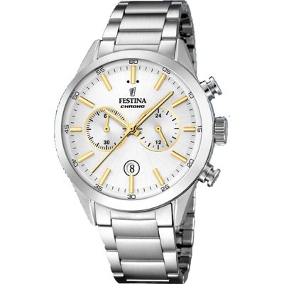 Festina Chrono Sport F16826/D Timeless Chronograph Uhr