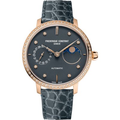 Frederique Constant FC-702DND3SD4 Slimline Moonphase Manufacture Uhr