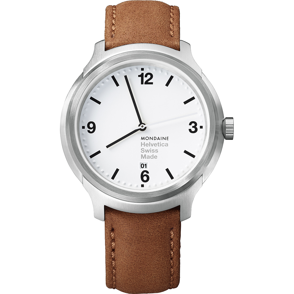 Mondaine Helvetica MH1.B1210.LG Helvetica No1 Bold Uhr