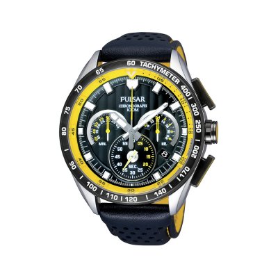 Pulsar Watch Chrono PU2007 Gent Chrono Sport Yellow PU2007X1