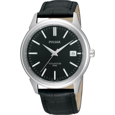 Pulsar Watch Time 3 hands PXHA19 Titanium PXHA19X1