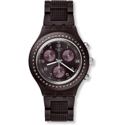 Swatch Chrono SVCV4000AG Tobacco Scent Uhr